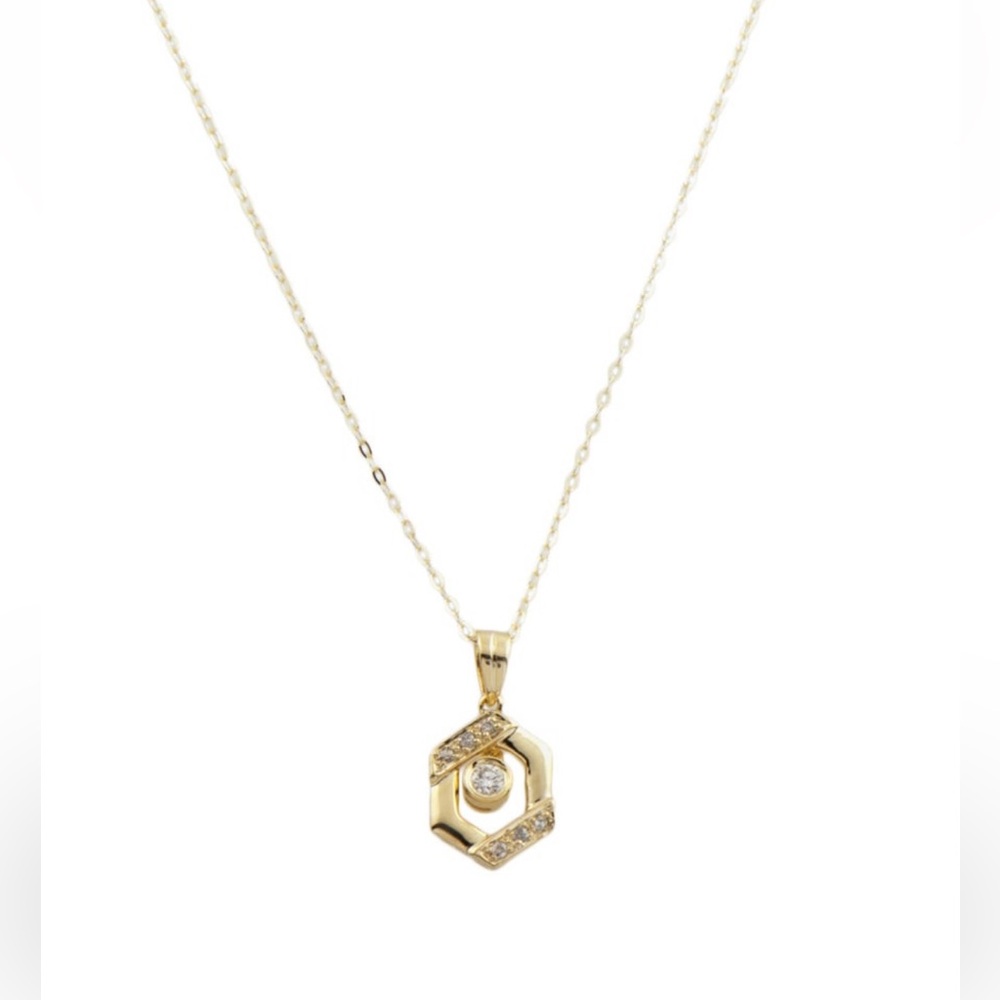 🔥🔥🔥18k Gold Diamond Necklace
